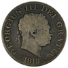 Great Britain 1818 George III 1/2 Crown G-VG (G6)