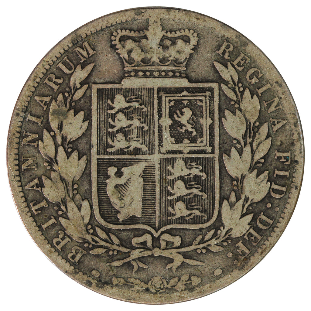 Great Britain 1884 1/2 Crown G-VG (G6)