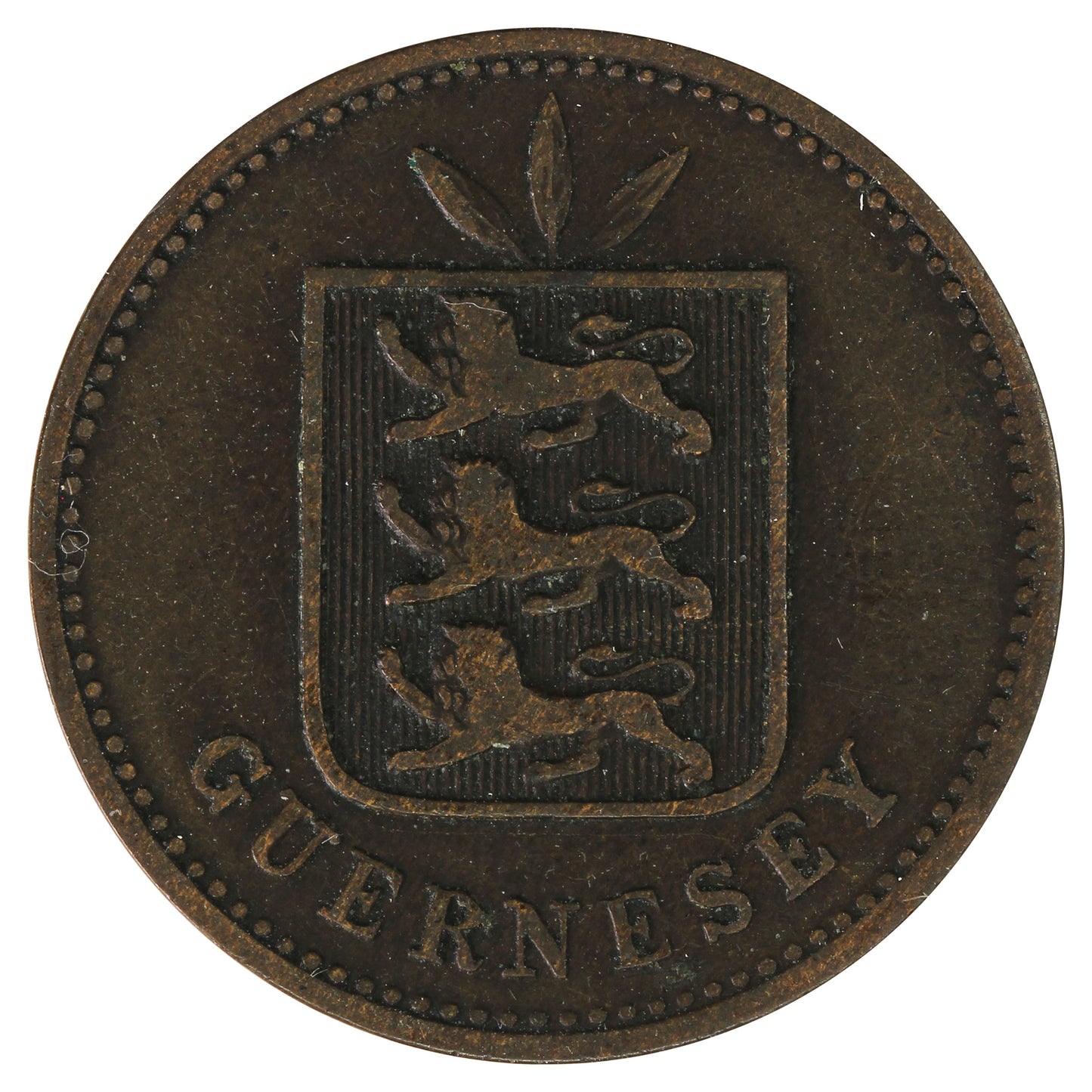 Guernsey 1885H 4 Doubles Very Fine (VF20)