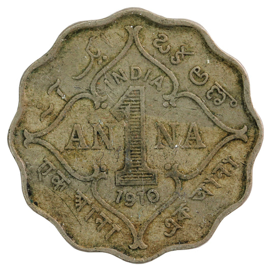 India 1910B Anna Fine (F-12)