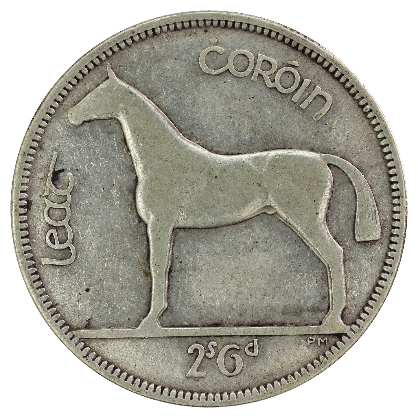 Ireland 1928 1/2 Crown Fine (F12)