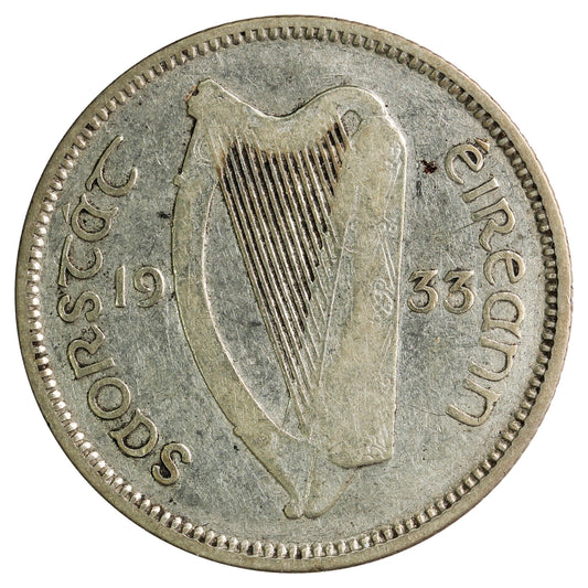 Ireland 1933 Shilling Very Fine (VF-20)