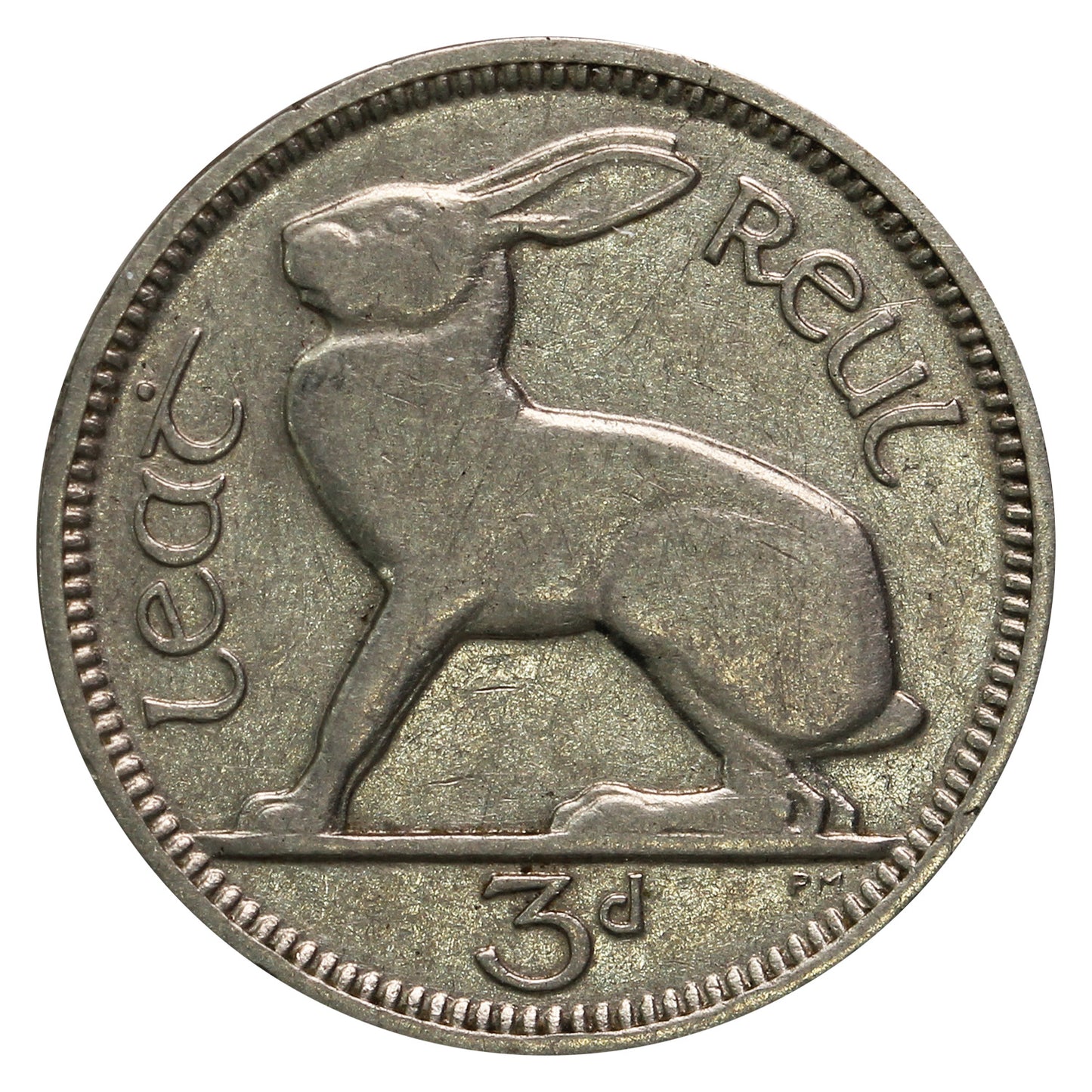 Ireland 1934 3 Pence VF-EF (VF30)