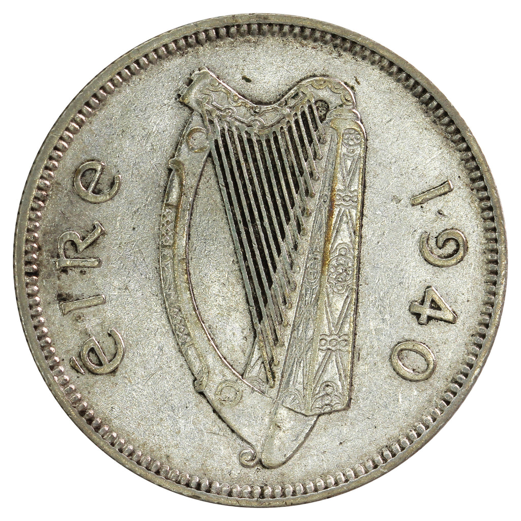 Ireland 1940 Shilling Extra Fine (EF40)