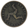 Isle of Man 1839 1/2 Penny VG-F (VG-10)