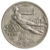 Italy 1922R 20 Centesimi AU-UNC (AU55)
