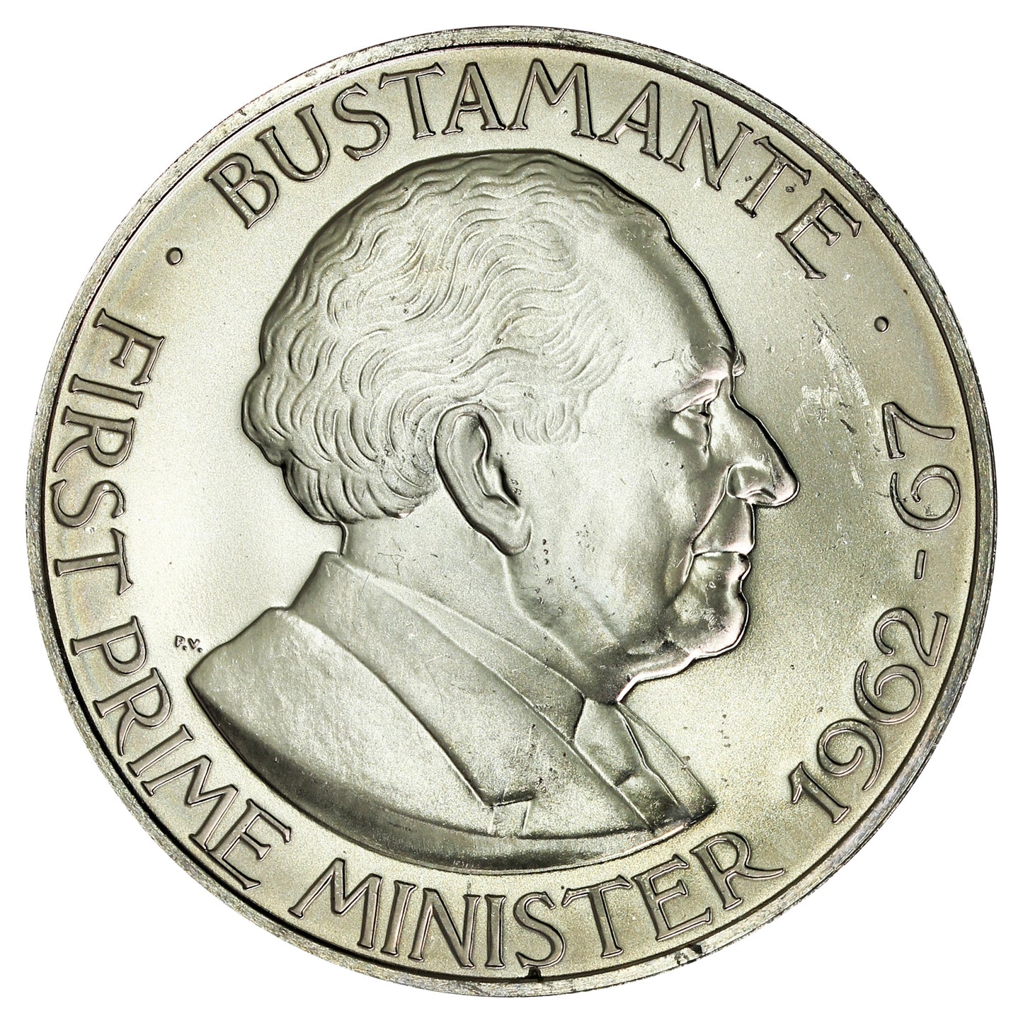 Jamaica 1975FM Dollar Proof