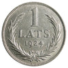 Latvia 1924 1 Lats Uncirculated (MS60)