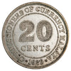 Malaya 1939 20 Cents Uncirculated (MS60)
