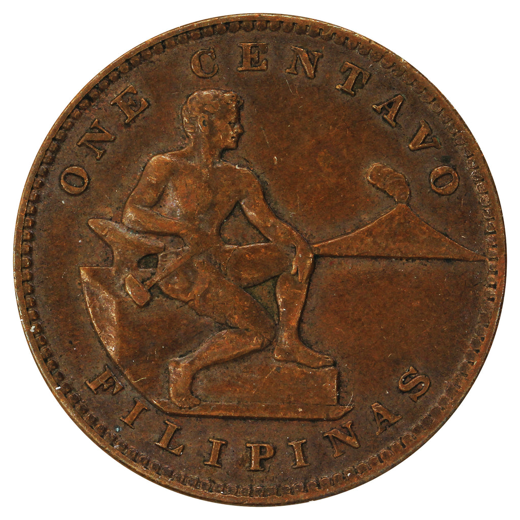Philippines 1927M 1 Centavo Very Fine (VF20)