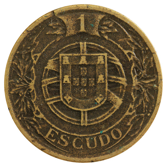 Portugal 1924 1 Escudo Fine (F-12)