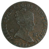 Spain 1844 8 Maravedis Fine (F-12)