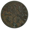 Spain 1844 8 Maravedis Fine (F-12)