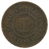 Straits Settlements 1873 Cent Very Good (VG8)