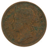 Straits Settlements 1889 Cent F-VF (F15)