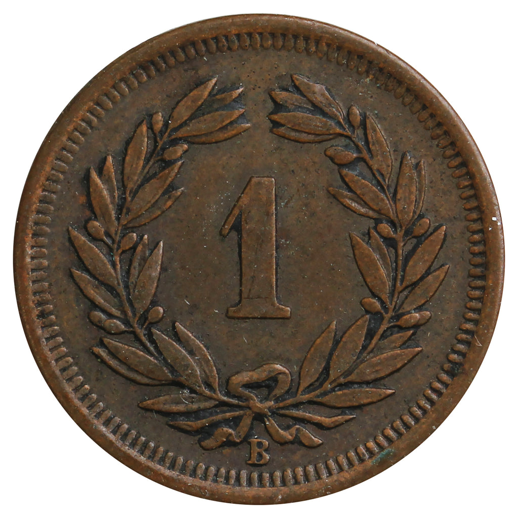 Switzerland 1912B Rappen Very Fine (VF20)