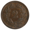 Switzerland 1851A 2 Rappen EF-AU (EF45)