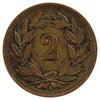 Switzerland 1903B 2 Rappen F-VF (F15)