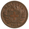Switzerland 1909B 2 Rappen Extra Fine (EF40)