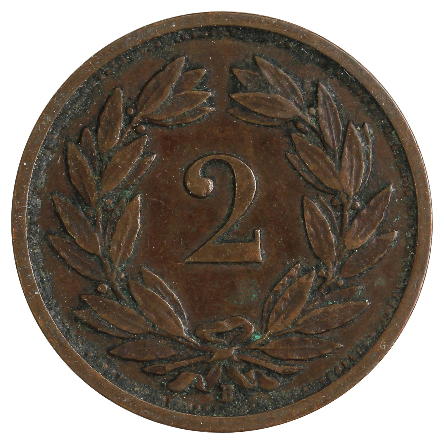 Switzerland 1926B 2 Rappen Very Fine (VF20)