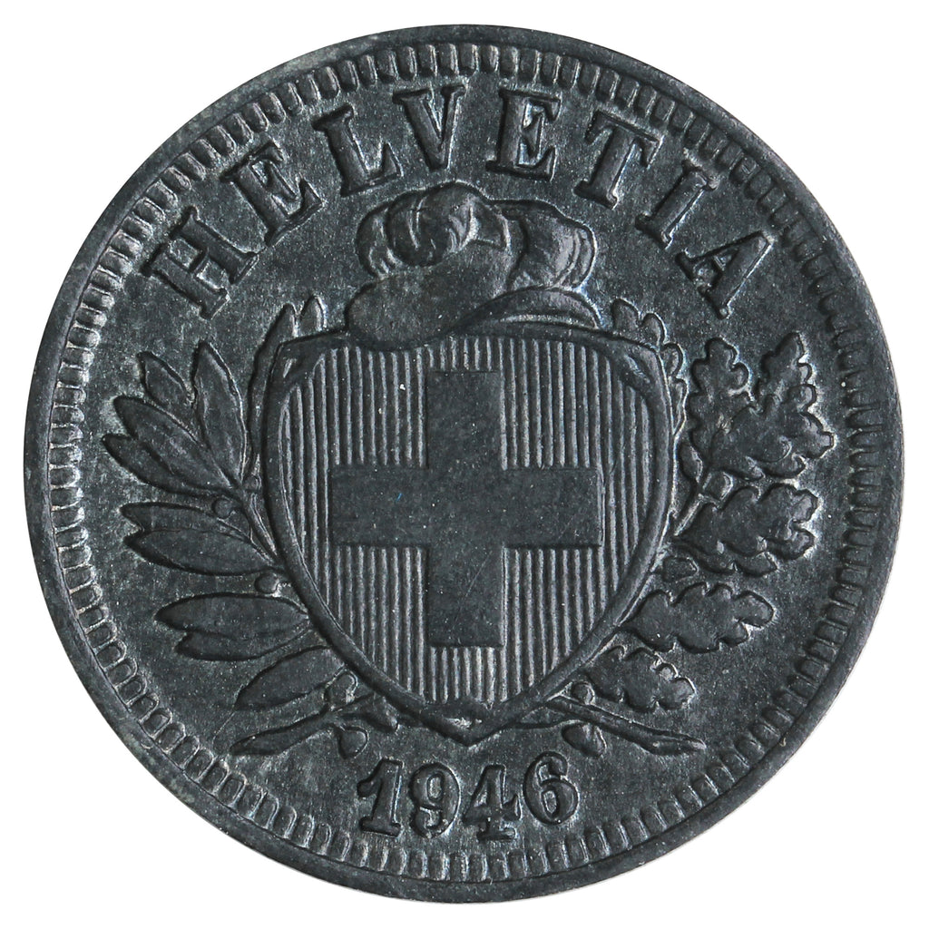 Switzerland 1946B 2 Rappen Extra Fine (EF40)