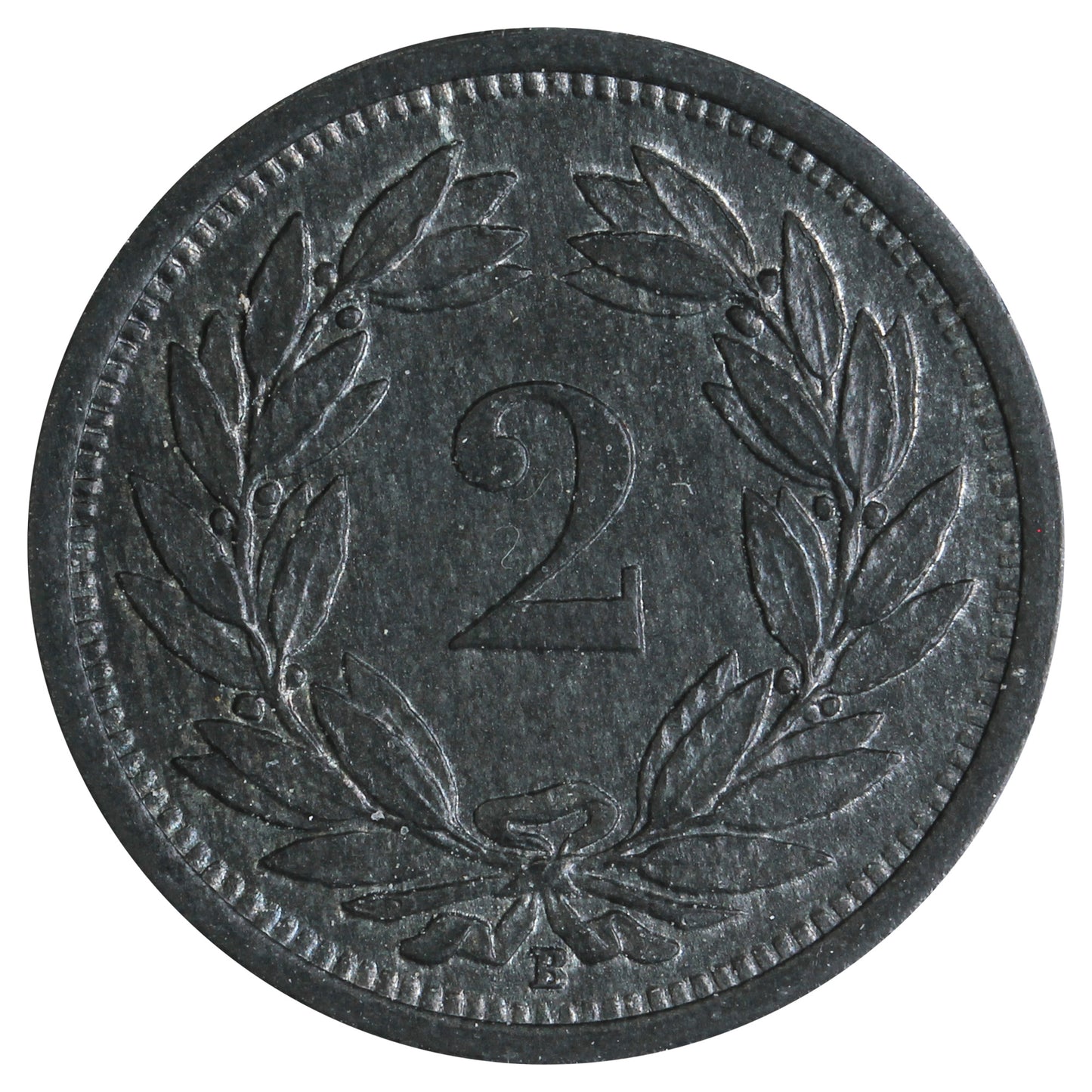 Switzerland 1946B 2 Rappen Extra Fine (EF40)