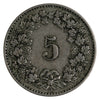 Switzerland 1879B 5 Rappen Very Fine (VF20)