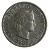 Switzerland 1898B 5 Rappen Almost Uncirculated (AU50)