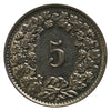 Switzerland 1945B 5 Rappen EF-AU (EF45)