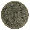 Switzerland 1850BB 10 Rappen Fine (F12)