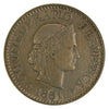 Switzerland 1881B 10 Rappen VF-EF (VF30)