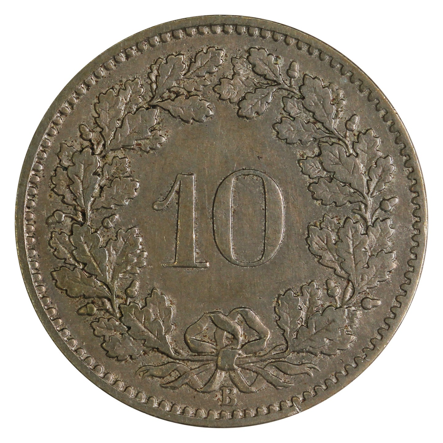 Switzerland 1881B 10 Rappen VF-EF (VF30)
