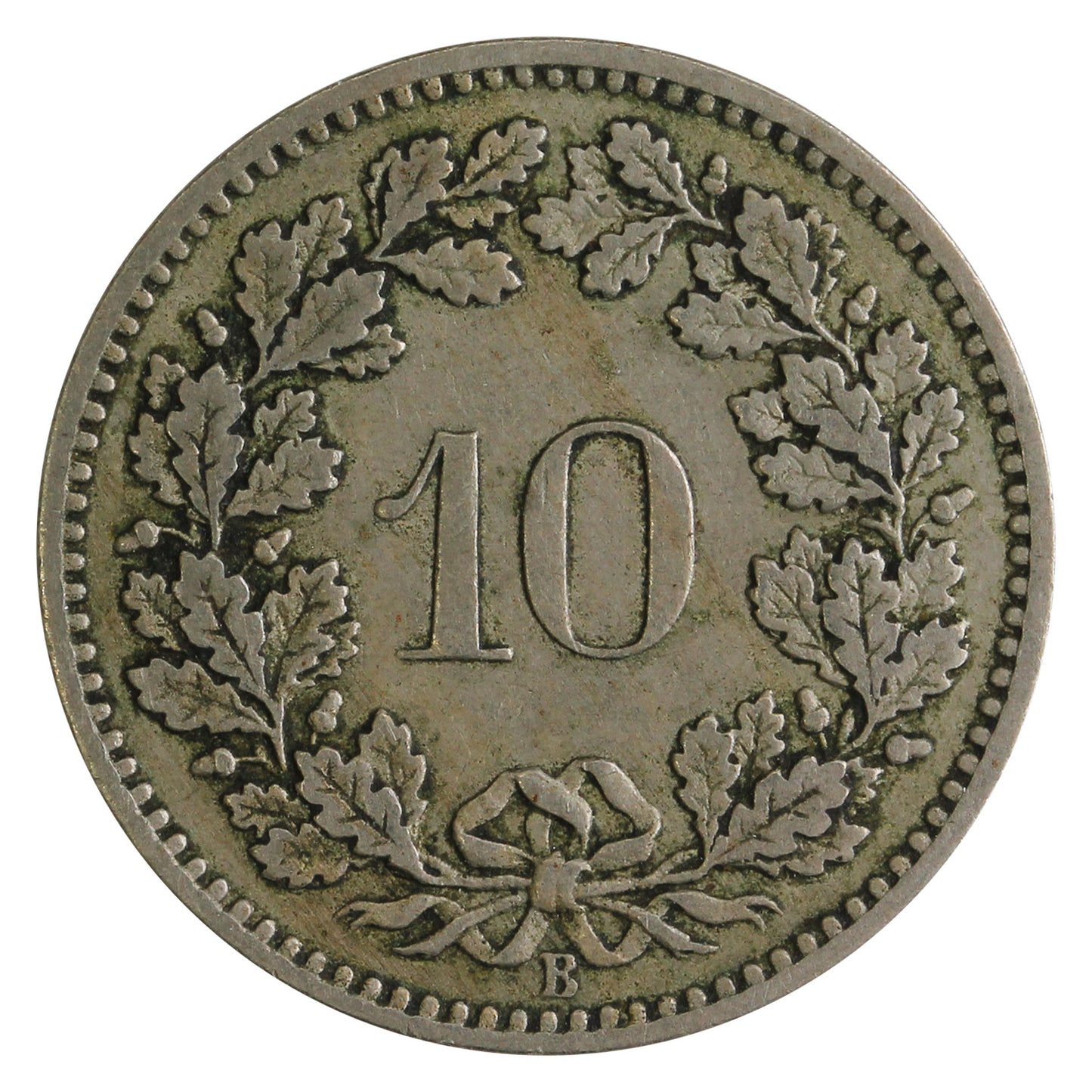 Switzerland 1885B 10 Rappen VF-EF (VF30)