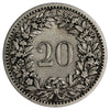 Switzerland 1887B 20 Rappen Very Fine (VF20)