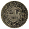 Switzerland 1875B 2 Francs Very Fine (VF20)