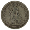Switzerland 1909B 2 Francs F-VF (F15)