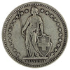 Switzerland 1916B 2 Francs F-VF (F15)