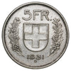 Switzerland 1931B 5 Francs VF-EF (VF30)