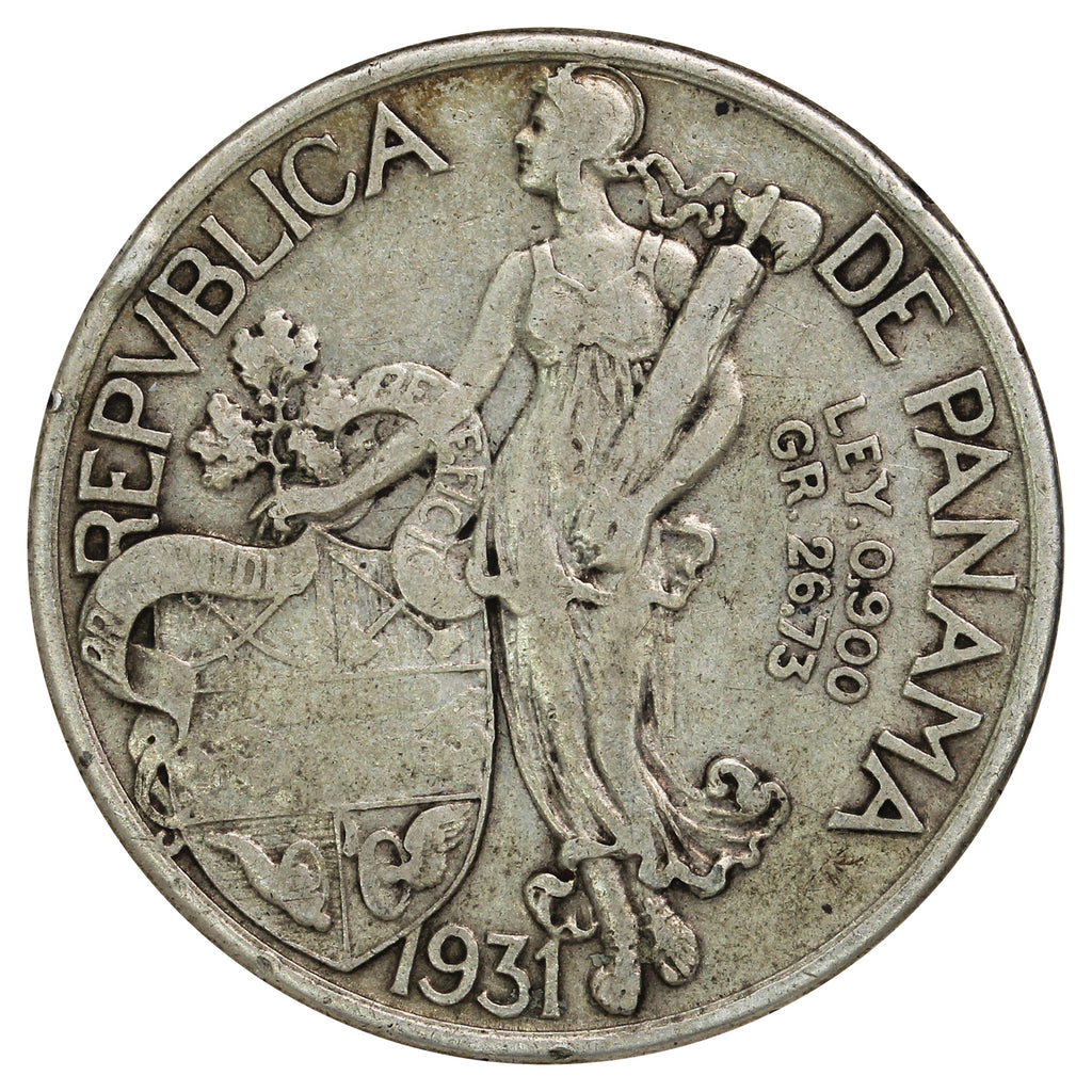 Panama 1931 Balboa Very Fine (VF20) (L)