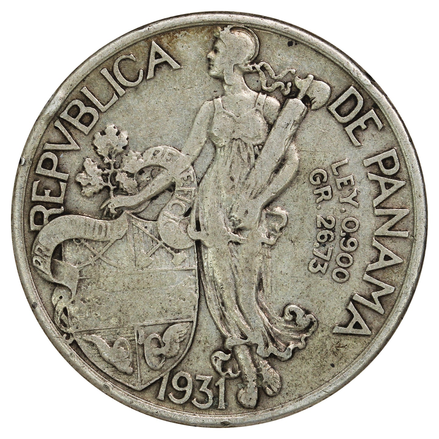 Panama 1931 Balboa Very Fine (VF20) (L)