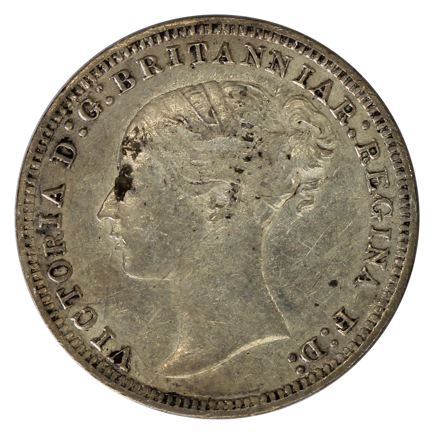 Great Britain 1877 3 Pence Extra Fine (EF40) $