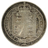 Great Britain 1892 Shilling EF-AU (EF45) $