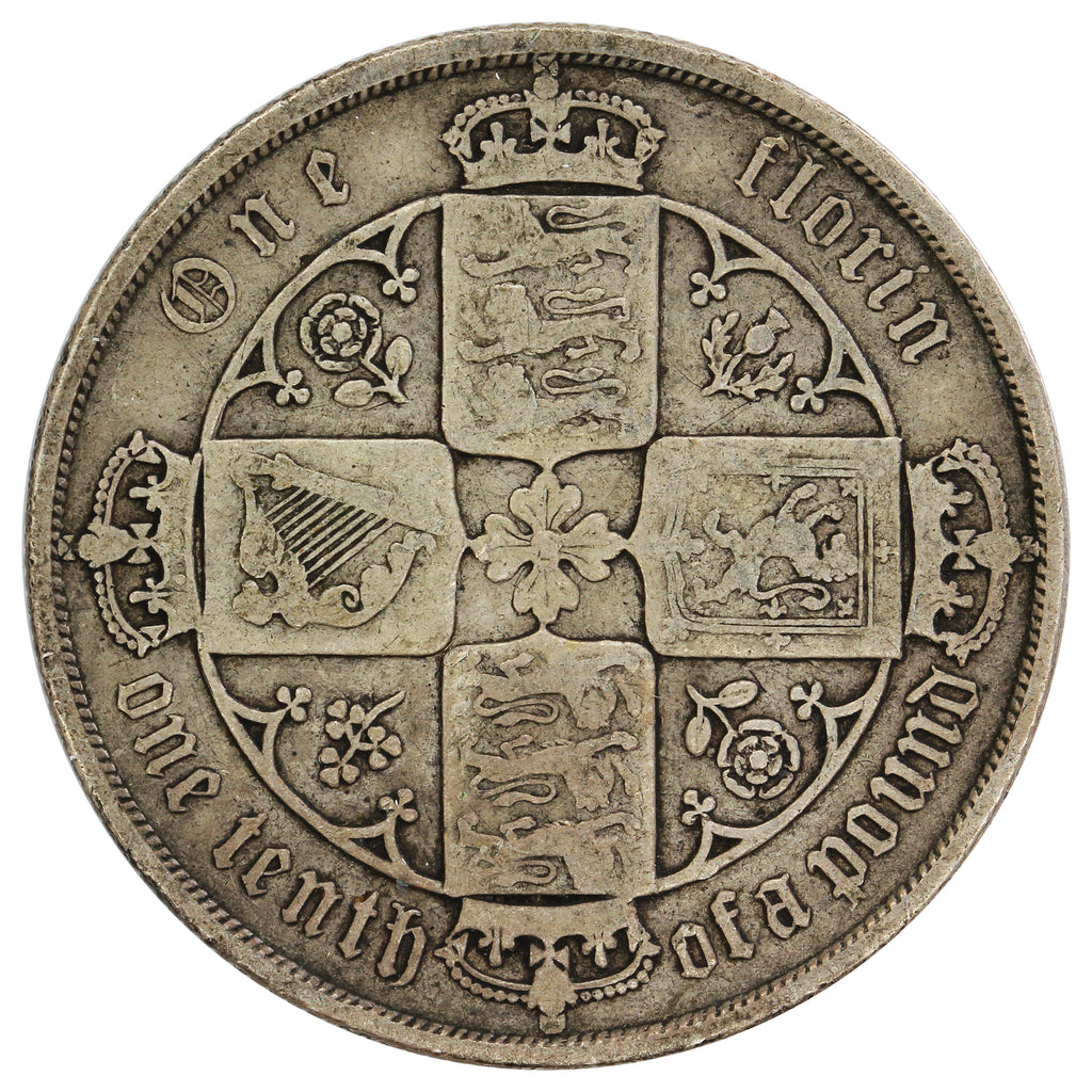 Great Britain 1883 Florin Very Good (VG8) $