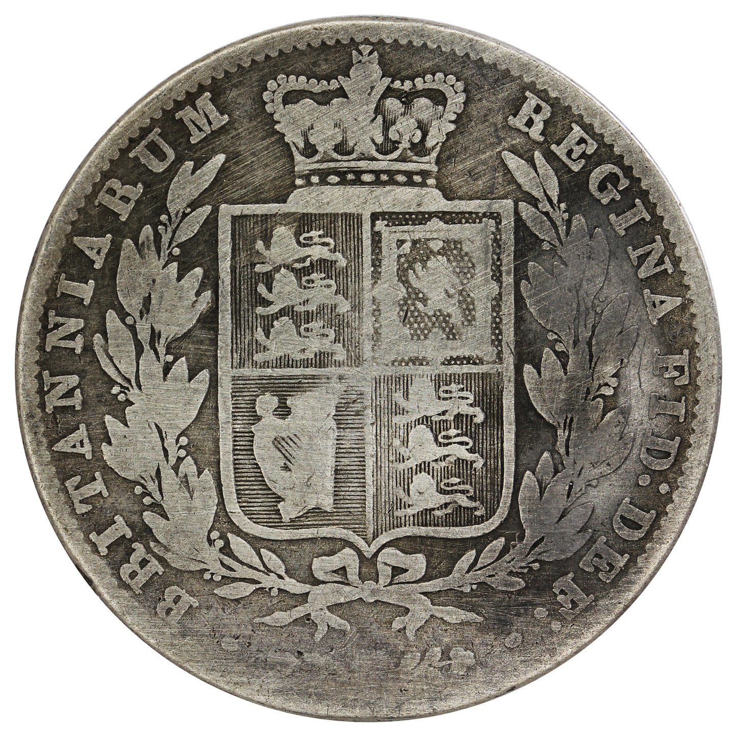 Great Britain 1850 1/2 Crown Good (G4) $