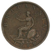 Great Britain 1799 George III 1/2 Penny VF-EF (VF30)