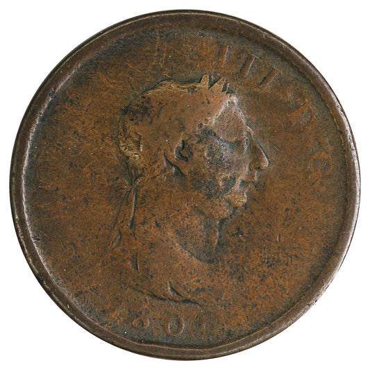 Great Britain 1806 Penny Very Good (VG8)