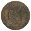 Great Britain 1853 Penny Very Fine (VF20)