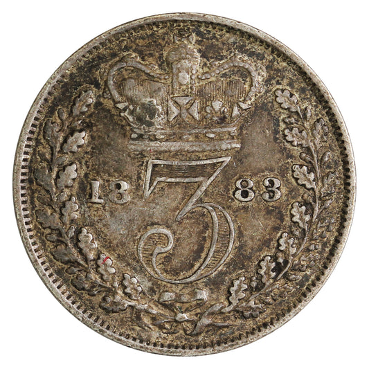 Great Britain 1883 3 Pence VF-EF (VF30)