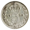 Great Britain 1913 3 Pence Uncirculated (MS60)