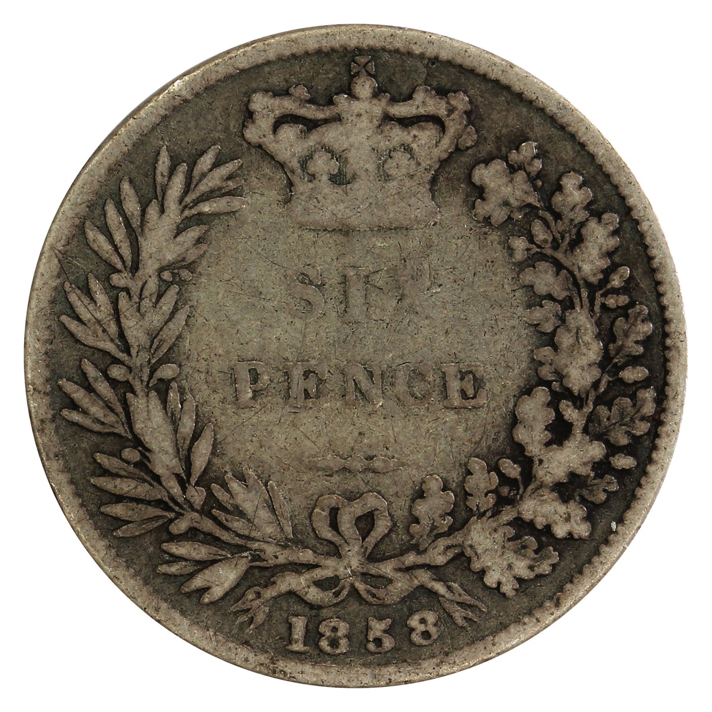 Great Britain 1858 6 Pence G-VG (G6)